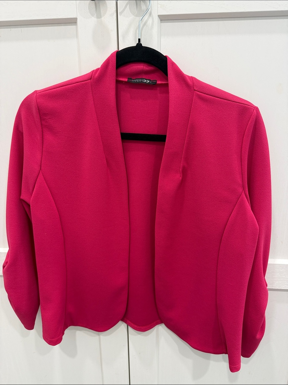 New Fuscia Blazer Jacket Stretch size M